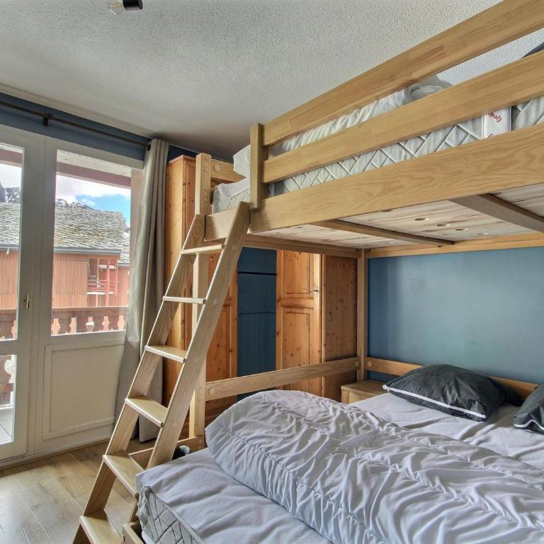 Appartement rénové 3 pièces avec balcon et cheminée, Belle Plagne - FR-1-455-254 - Appartement - 19