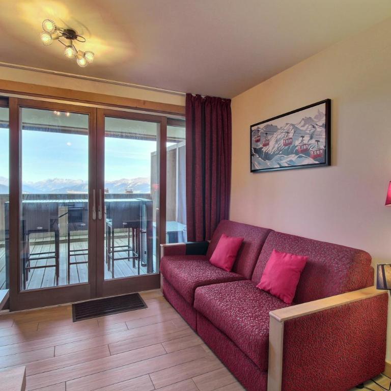 ARC 1600, Résidence Premium LE RIDGE, Appartement 07 personnes Vue Montagne - Ski aux pieds - Sauna, Hammam, Piscine intérieure chauffée, Salle de sport & fitness - Appartamento con 2 Camere da Letto e con Vista Montagna - 18