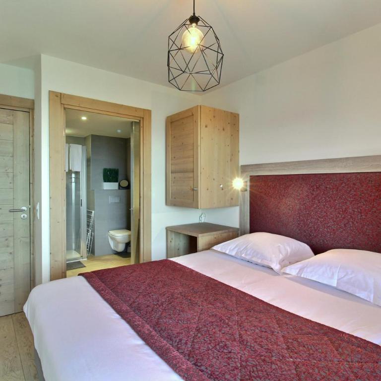 ARC 1600, Résidence Premium LE RIDGE, Appartement 07 personnes Vue Montagne - Ski aux pieds - Sauna, Hammam, Piscine intérieure chauffée, Salle de sport & fitness - Appartamento con 2 Camere da Letto e con Vista Montagna - 12