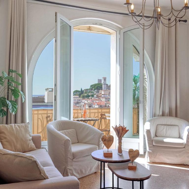 Bel Appartement 5* Vue Mer Et Suquet - Centre Cannes - Appartement 2 Chambres - 10