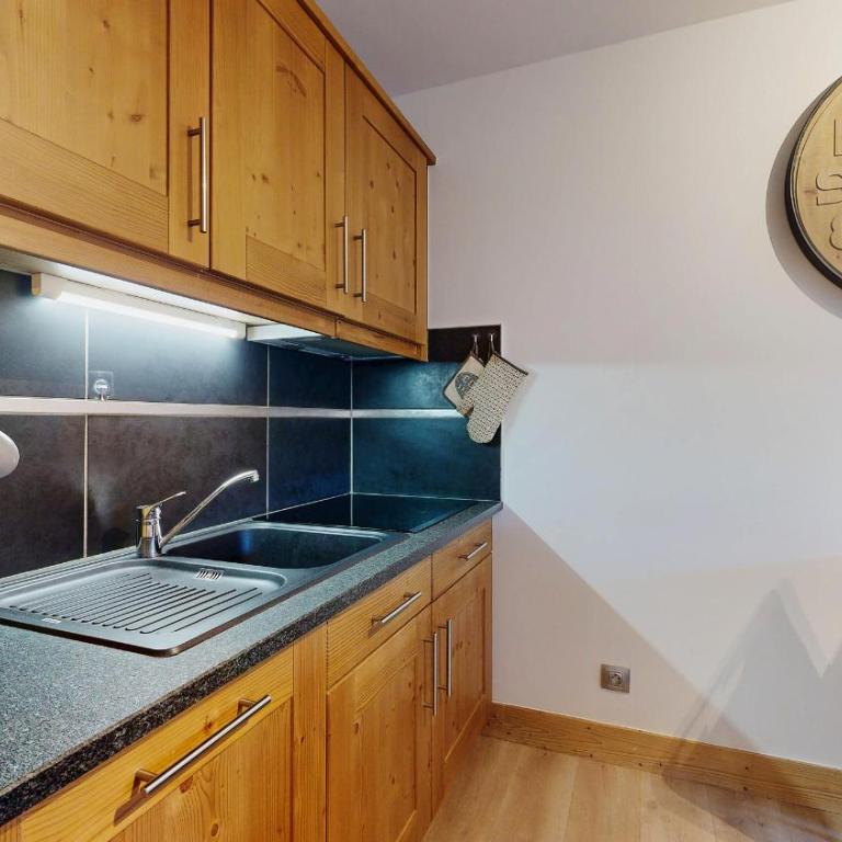 Foot of slopes, South terrasse, 6 pers - Appartement 2 Chambres avec Balcon et Terrasse - 21