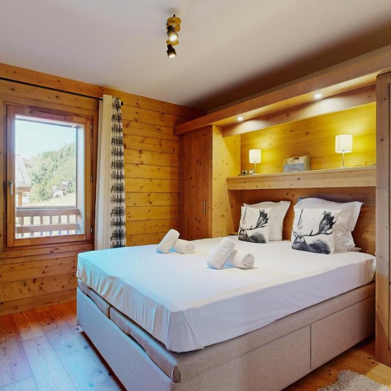 Foot of slopes, South terrasse, 6 pers - Appartement 2 Chambres avec Balcon et Terrasse - 5