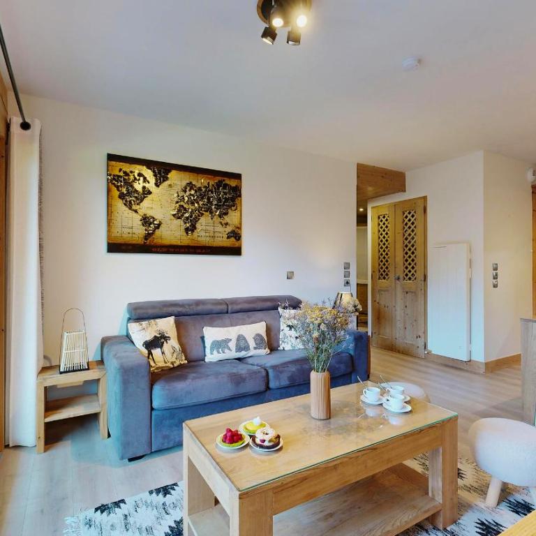Foot of slopes, South terrasse, 6 pers - Appartement 2 Chambres avec Balcon et Terrasse - 16