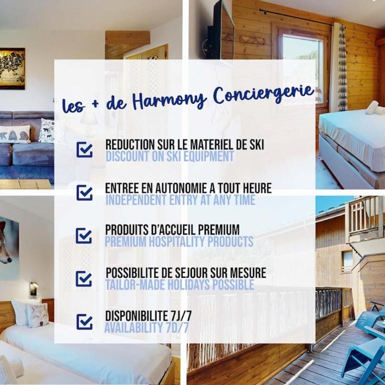 Foot of slopes, South terrasse, 6 pers - Appartement 2 Chambres avec Balcon et Terrasse - 3