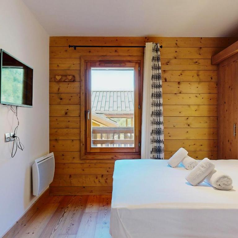 Foot of slopes, South terrasse, 6 pers - Appartement 2 Chambres avec Balcon et Terrasse - 24