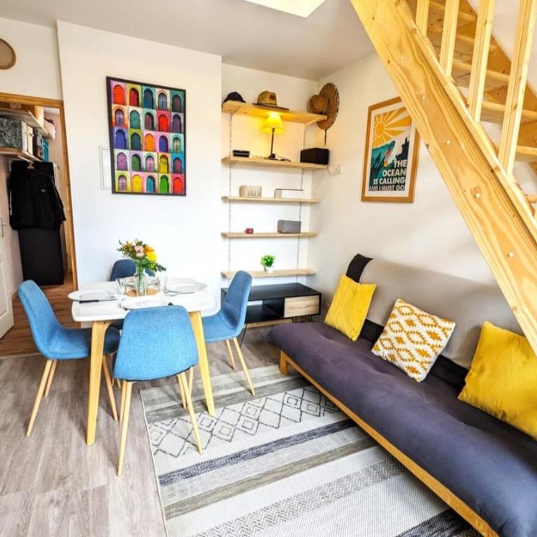 T2 bis moderne avec mezzanine calme hyper centre - Apartment mit 2 Schlafzimmern - 1