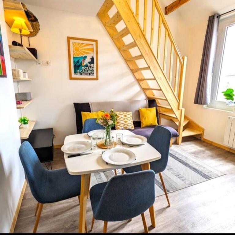 T2 bis moderne avec mezzanine calme hyper centre - Apartment mit 2 Schlafzimmern - 3