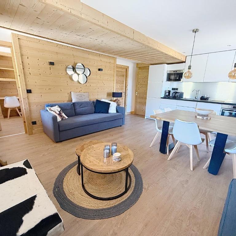 Le Chaberton - Les Tanières de Montgenèvre - Appartement 6 à 8 personnes front de neige - Apartamento Deluxe de 3 dormitorios - 1