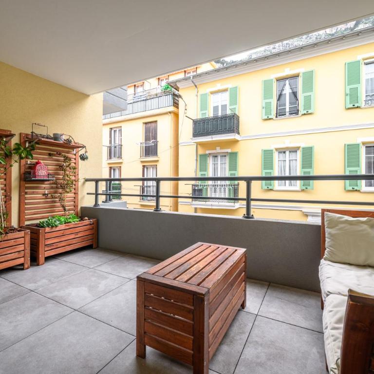 Cozy studio with terrace, Monaco and beach 5 min away - Appartement 2 Chambres - 4