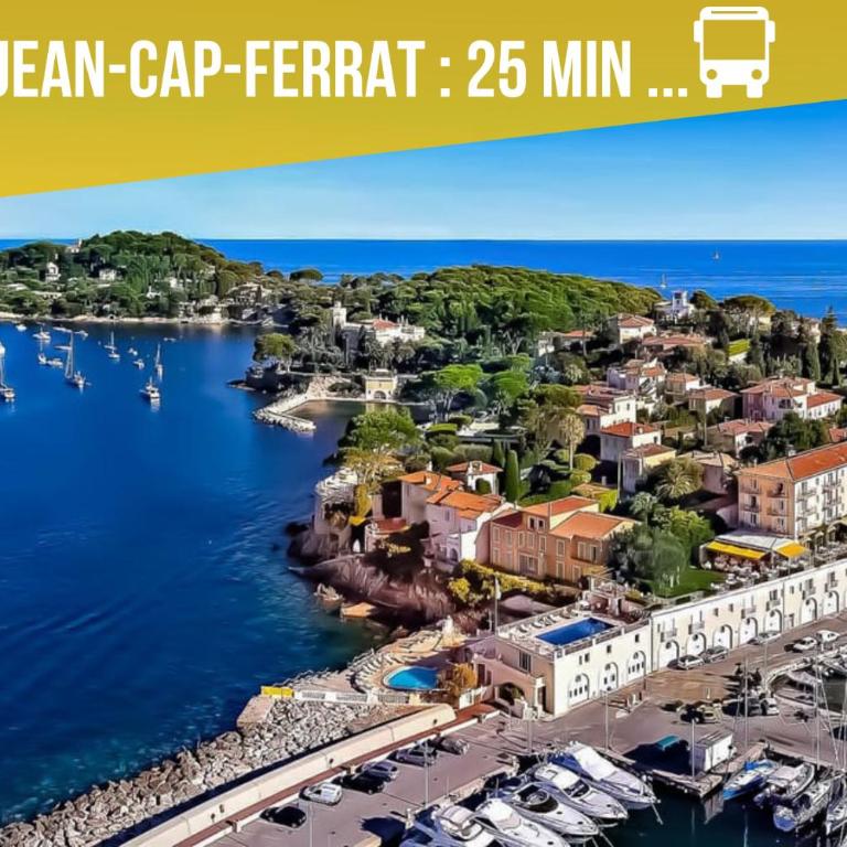 Cozy studio with terrace, Monaco and beach 5 min away - Appartement 2 Chambres - 33