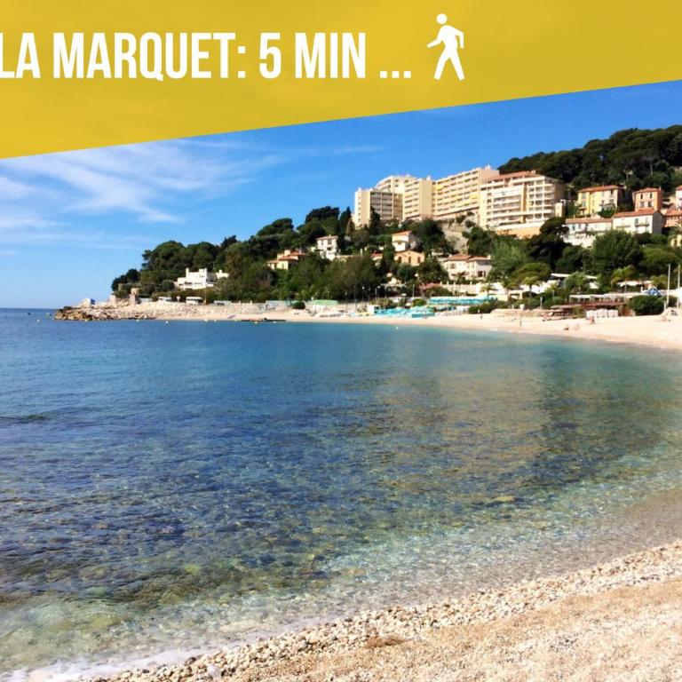 Cozy studio with terrace, Monaco and beach 5 min away - Appartement 2 Chambres - 25