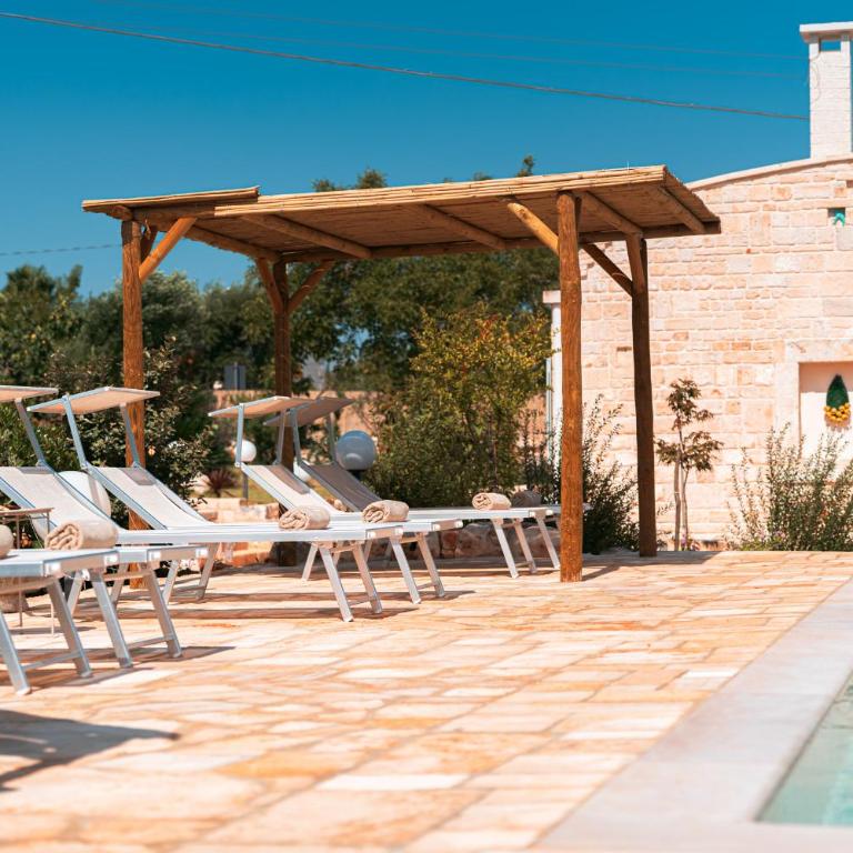 HelloAPULIA Locorotondo - Trullo dei Quattro Venti, Infinity Pool, 5 Min drive from old town - Villa con Piscina Privata - 10
