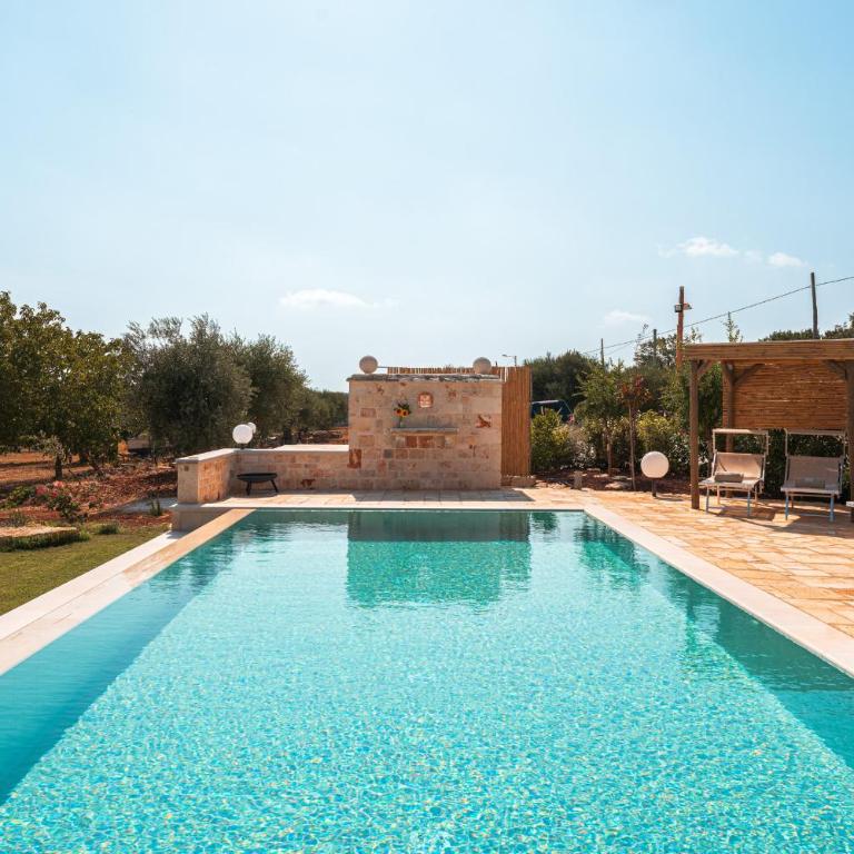 HelloAPULIA Locorotondo - Trullo dei Quattro Venti, Infinity Pool, 5 Min drive from old town - Villa con Piscina Privata - 9