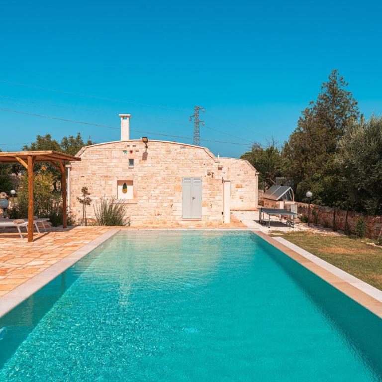 HelloAPULIA Locorotondo - Trullo dei Quattro Venti, Infinity Pool, 5 Min drive from old town - Villa con Piscina Privata - 65