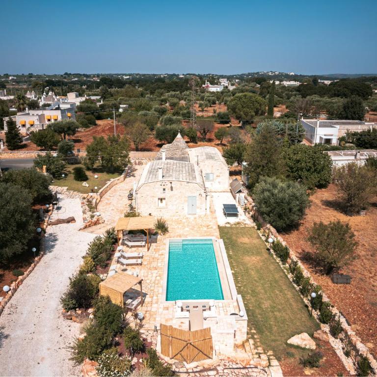 HelloAPULIA Locorotondo - Trullo dei Quattro Venti, Infinity Pool, 5 Min drive from old town - Villa con Piscina Privata - 72