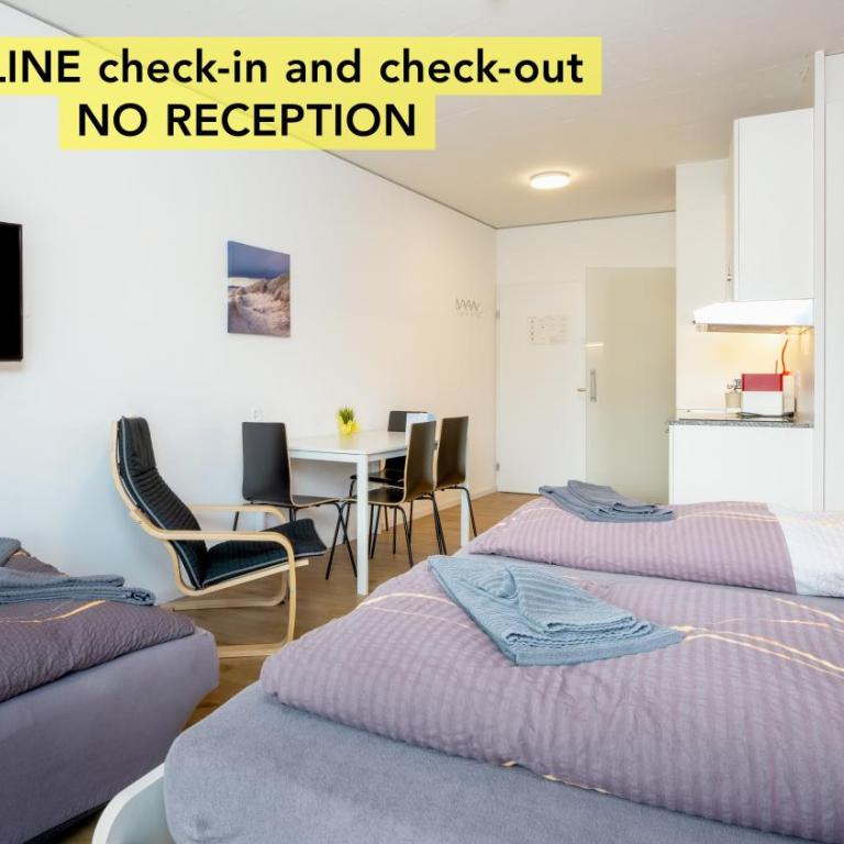 Anstatthotel Horw - app self-check-in - Standard Studio für 3 Personen - 2