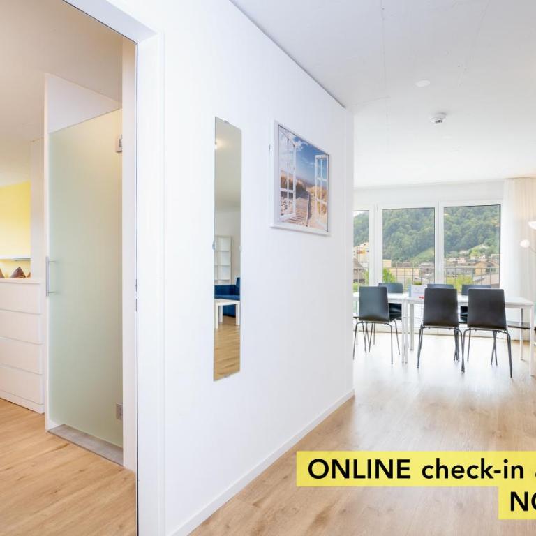 Anstatthotel Horw - app self-check-in - Suite mit Balkon - 1