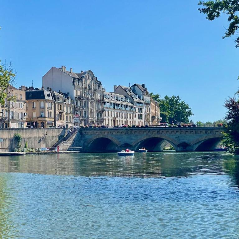 Les Gîtes de l'ile à Metz - Appartamento con 1 Camera da Letto - 14