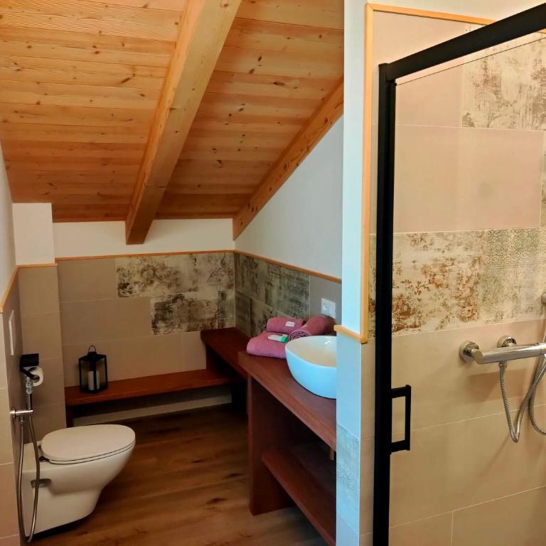 Casa Cuor di Castagno - Habitación Cuádruple con baño privado - 11