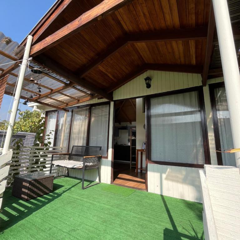 Cabaña independiente con terraza - Apartamento de 1 dormitorio - 2