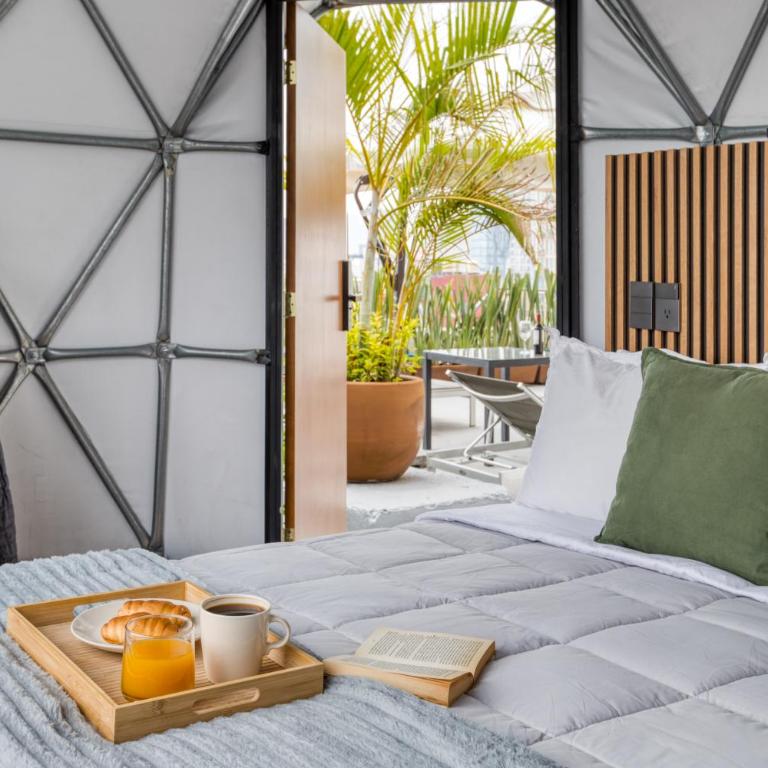 Umbral Sky Domes in Roma Norte - Deluxe Double Room - 9