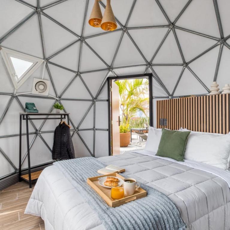 Umbral Sky Domes in Roma Norte - Deluxe Double Room - 8