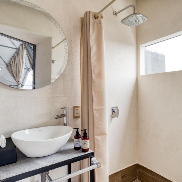 Umbral Sky Domes in Roma Norte - Standard Double Room - 8