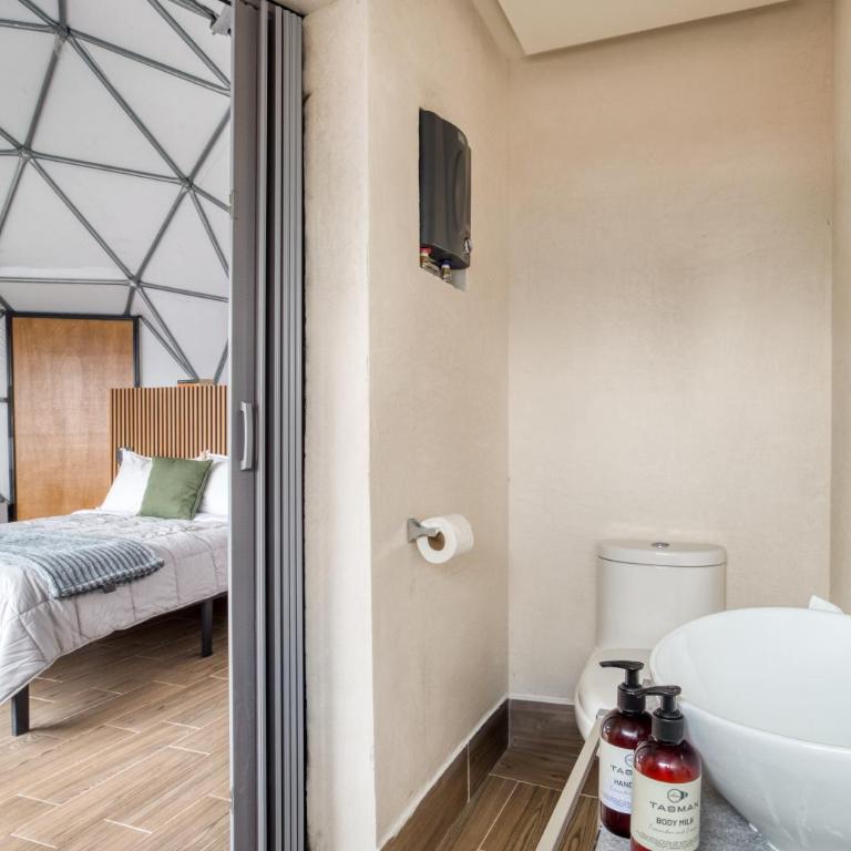 Umbral Sky Domes in Roma Norte - Standard Double Room - 9