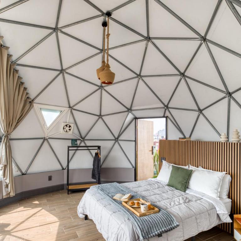 Umbral Sky Domes in Roma Norte - Standard Double Room - 4