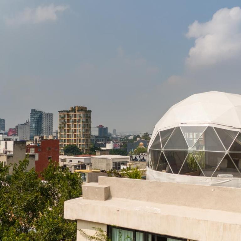 Umbral Sky Domes in Roma Norte - Deluxe Double Room - 2