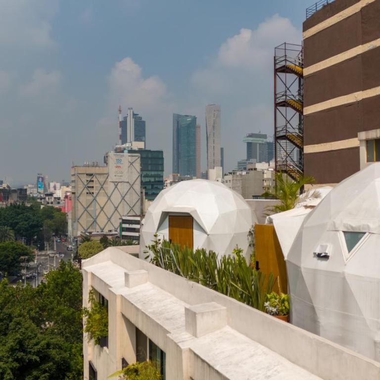 Umbral Sky Domes in Roma Norte - Deluxe Double Room - 7
