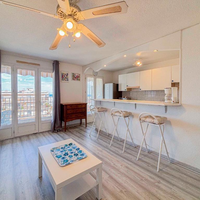 Douceur azuréenne - Wifi, Parking, vue mer, 4pers - Appartement 1 Chambre - 11