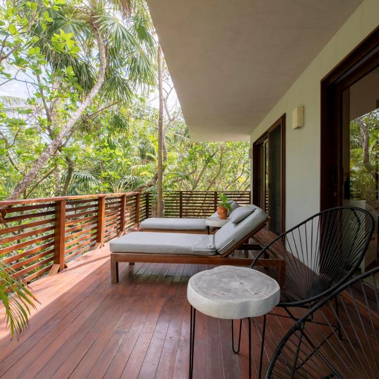 La Zebra Tulum, a Small Luxury Hotel - Jungle Suite with Balcony - 1