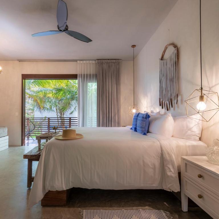 La Zebra Tulum, a Small Luxury Hotel - Upper Level Beach Side Suite - 1
