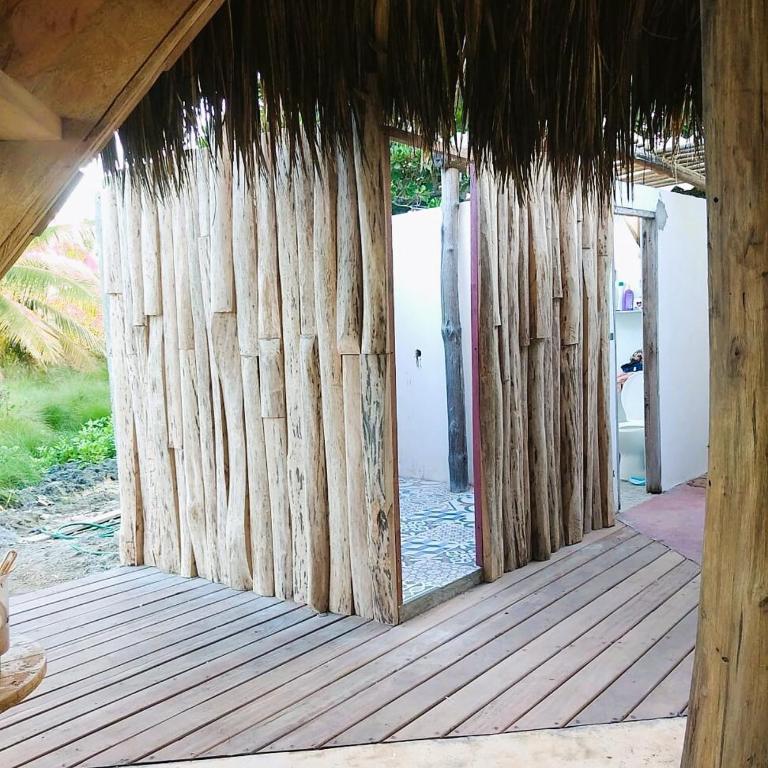 Coco y arena cabaña frente al mar, lejos del turismo y cerca a los manglares - Casa - 15