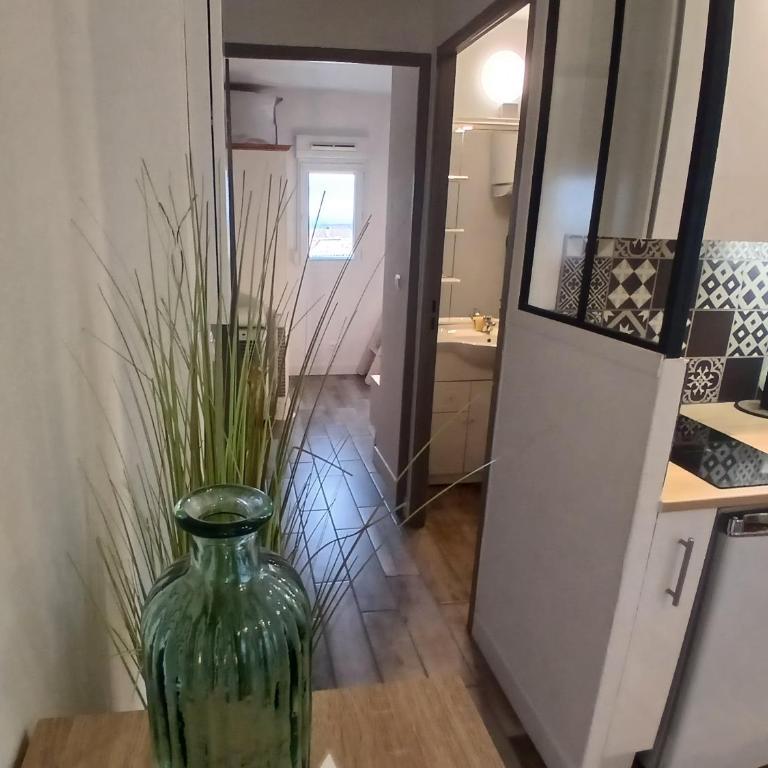 Charmant T2 avec loggia belle vue mer et parking - Apartamento de 1 dormitorio - 2
