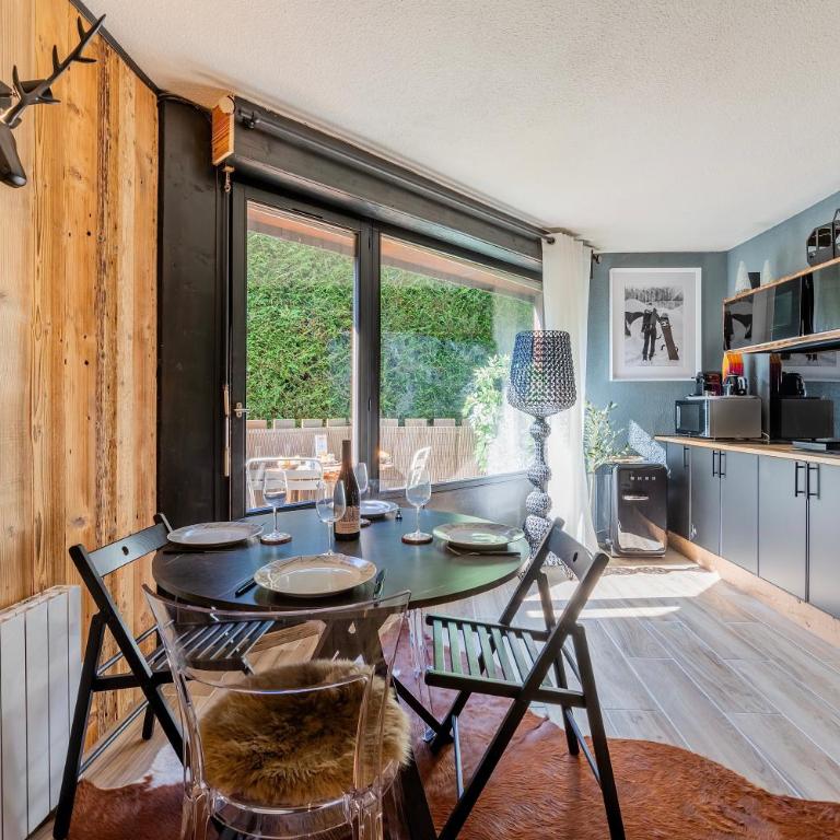 Chalet studio Megève enface des remontées mécaniques et parking gratuit - Appartement 1 Chambre - 10