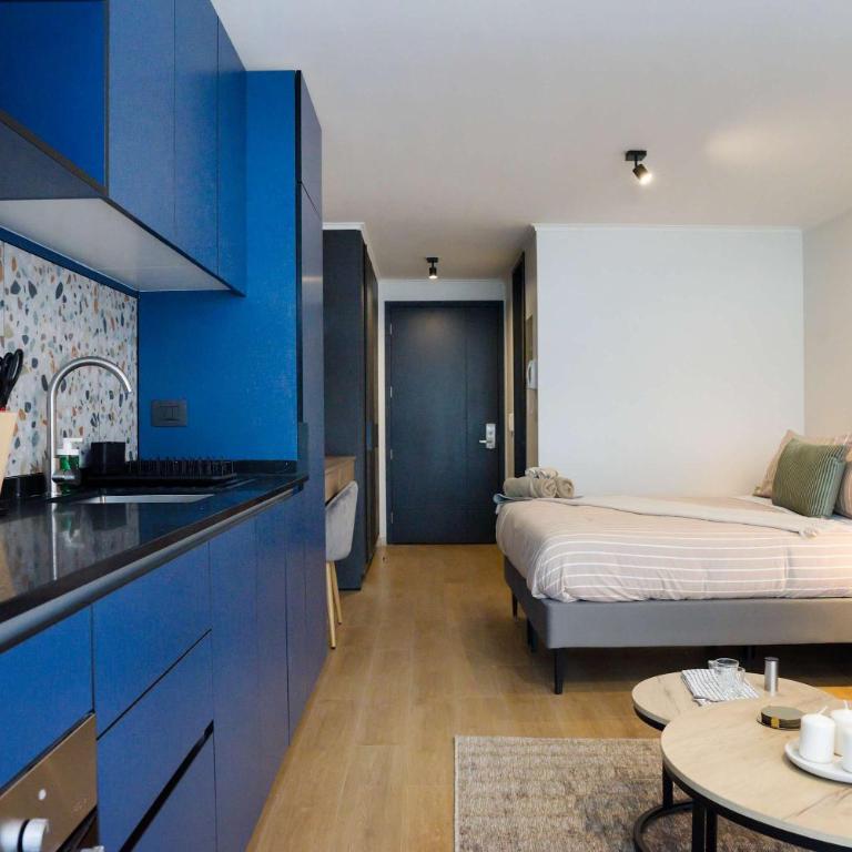 Chic Studio Retreat For 3 In Vibrant Las Condes - Studio - 3