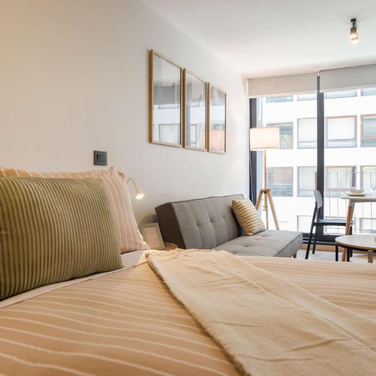 Chic Studio Retreat For 3 In Vibrant Las Condes - Studio - 4