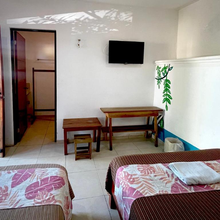 Hotel Las Mestizas Valladolid - Habitación Doble - 2 camas - 5