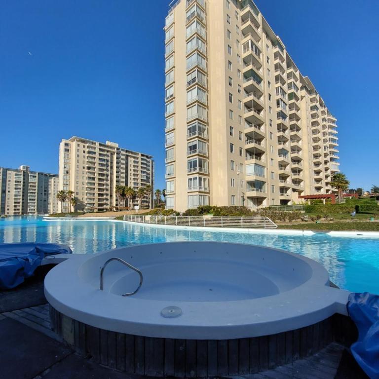 Depto Laguna Vista Algarrobo - Apartamento con vistas - 9
