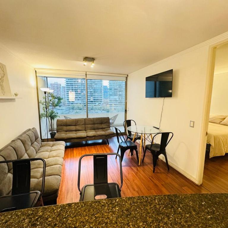 Parque Arauco 4 Huéspedes - Las Condes - One-Bedroom Apartment - 8