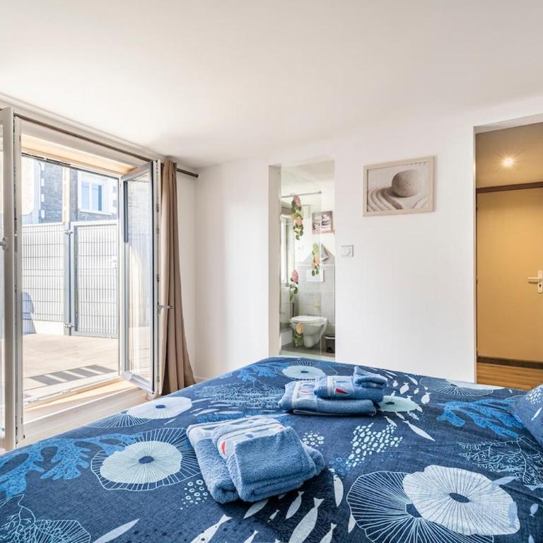 Charme breton bord de mer et parking gratuit privé - Appartamento con 2 Camere da Letto - 17