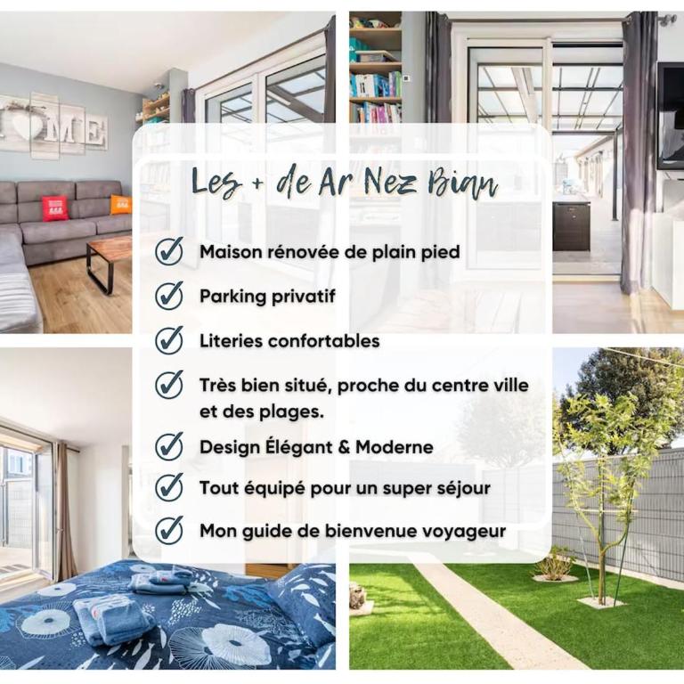 Charme breton bord de mer et parking gratuit privé - Appartamento con 2 Camere da Letto - 35