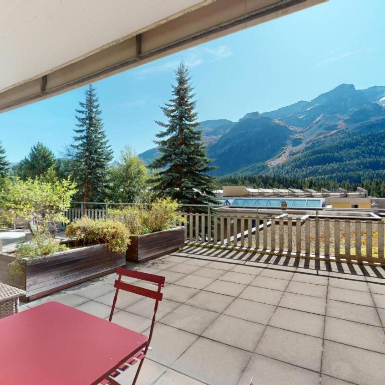 Abitaziun Europa 206 - Champfèr - Apartment mit Blick auf die Berge - 15
