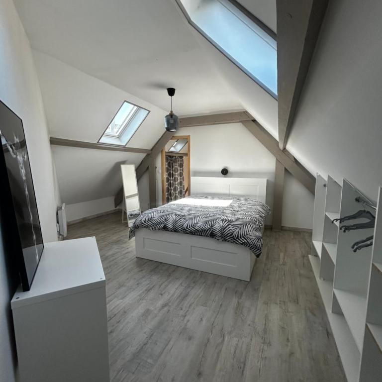 Duplex Lumineux 60m2 Dunkerque Centre, 2 min port - Appartement 1 Chambre - 13