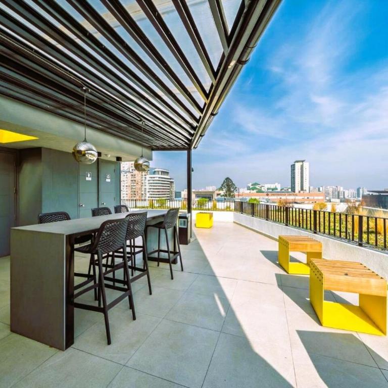 Paseo Bulnes Parque almagro palacio la moneda - Apartamento Superior de 1 dormitorio con balcón - 40