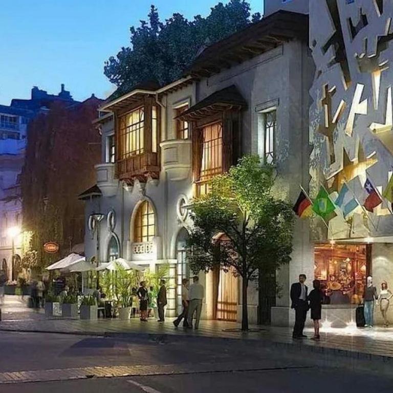 Paseo Bulnes Parque almagro palacio la moneda - Apartamento Superior de 1 dormitorio con balcón - 57