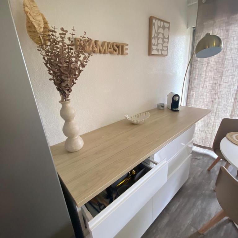 Le Santorin T2 climatisé parking piscine - Appartamento con 2 Camere da Letto - 11