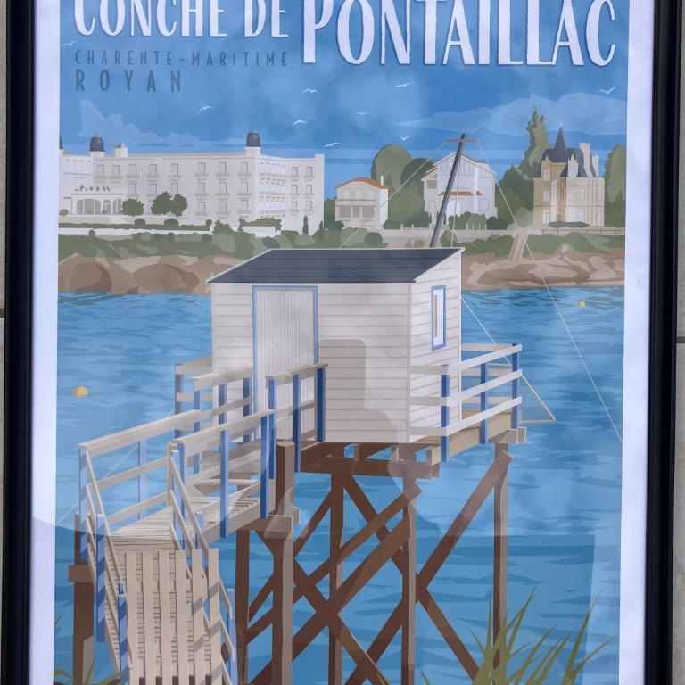 Devant la mer et la plage de ROYAN PONTAILLAC, 4chambres 2 à 8 personnes - Villa - 47